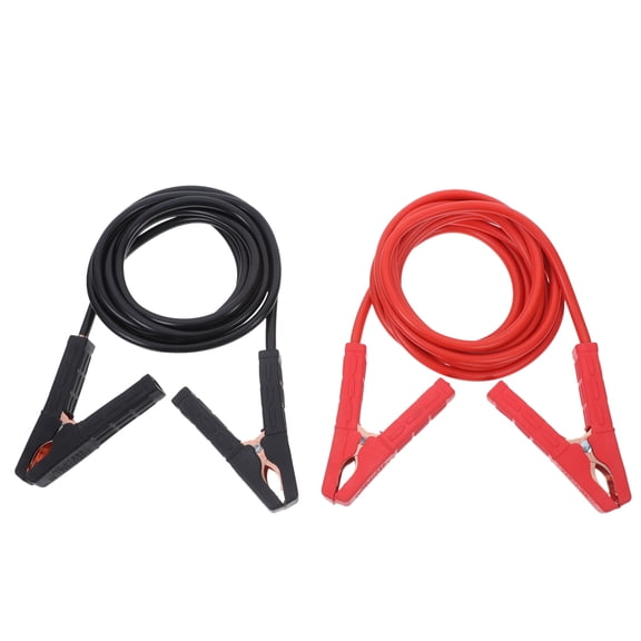 Milisten 2Pcs Heavy Duty Booster Cables for Car Quick Connect Emergency Power Multi Use