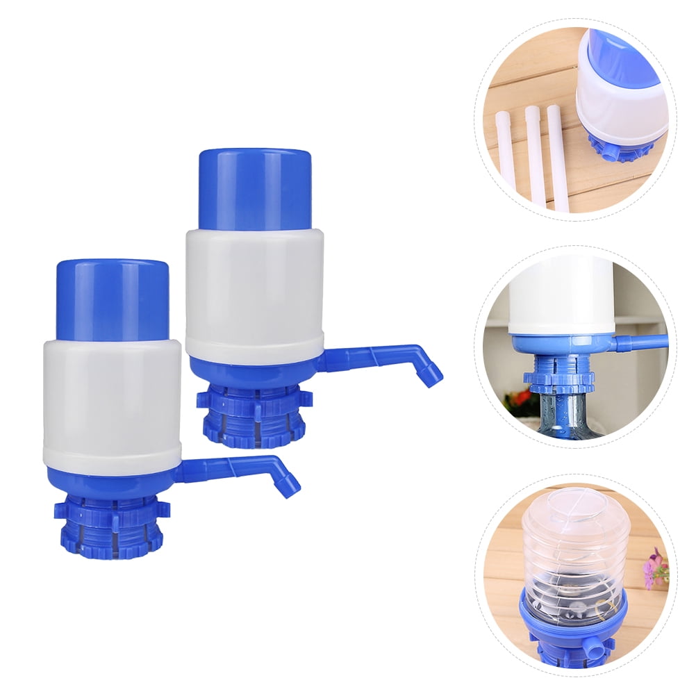 Milisten 2Pcs Manual Bottled Water Pump Hand Press Portable Water Pump ...