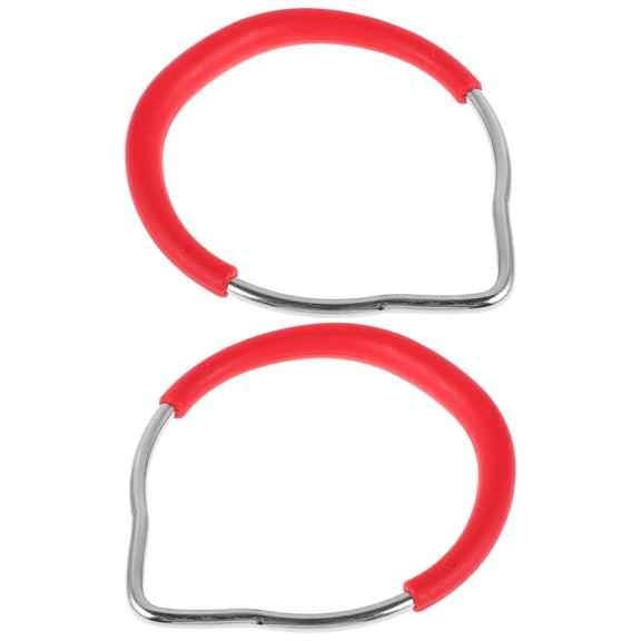 Milisten Exercise Equipment for Kids Metal Circle for Climbing Gear 2Pcs