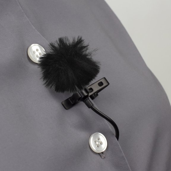 Milisten Live Streaming Mic Cover Microphone Plush Covers Black 2Pcs 1.8x1.8in