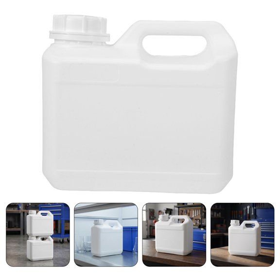 Milisten 2Pcs Multipurpose Plastic Storage Container with Sealed Lid for Garage and Lab Chemical Storage