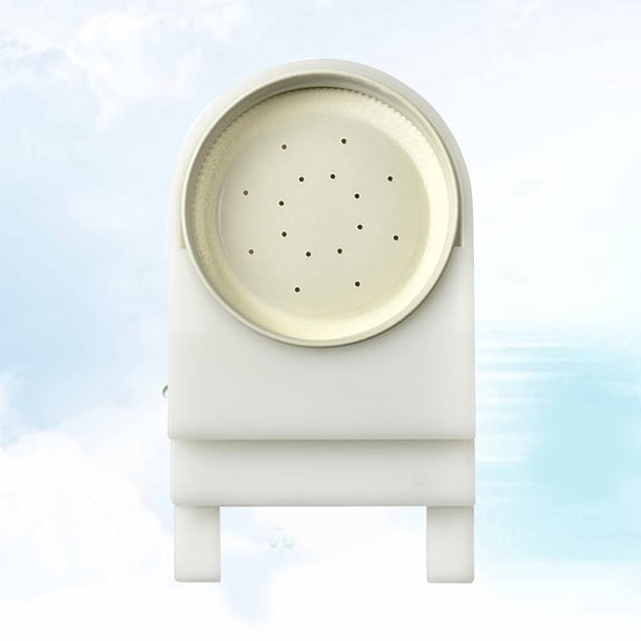 Milisten 2Pcs White Plastic Bee Hive Feeder with Perforated Metal Lid for Feeding and Easy Maintenance