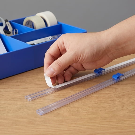Milisten 2Pcs Plastic Film Wrap Cutter with Space Saving Design for Home and Commercial Use