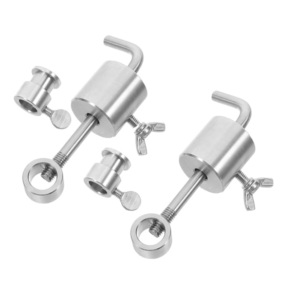 Milisten 2Pcs Heavy Duty Stainless Steel Bbq Rotisserie Weight for Grilling