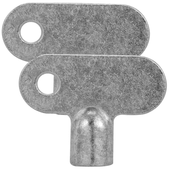Milisten Universal Radiator Bleed Key Radiator Exhaust Valve Key Zinc Alloy 2Pcs