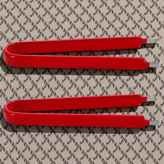 Milisten 2Pcs Red Car Fuse Puller Tool Multifunctional Automotive Relay Removal Pliers for Home Use