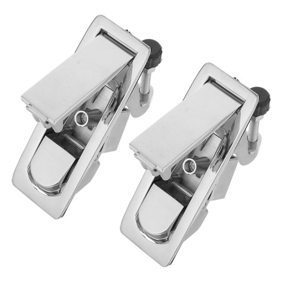 Milisten 2Pcs Secure Trigger Compression Latch Lock for Switch Cabinets and Tool Boxes