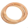 thumbnail image 1 of Milisten 2pcs Natural Wooden Purse Handles Brown Wood for Beach Bags Women’s Party Accessories, 1 of 8