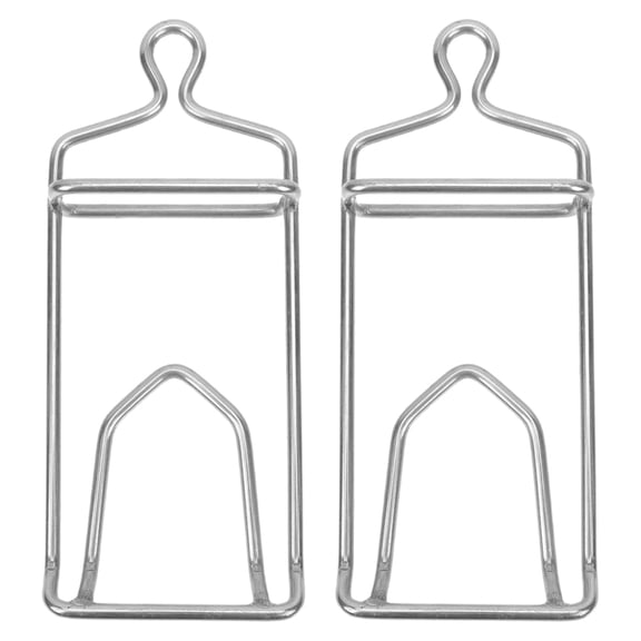 Milisten 2pcs Stainless Steel Duck Hooks for Hanging Meat and Poultry