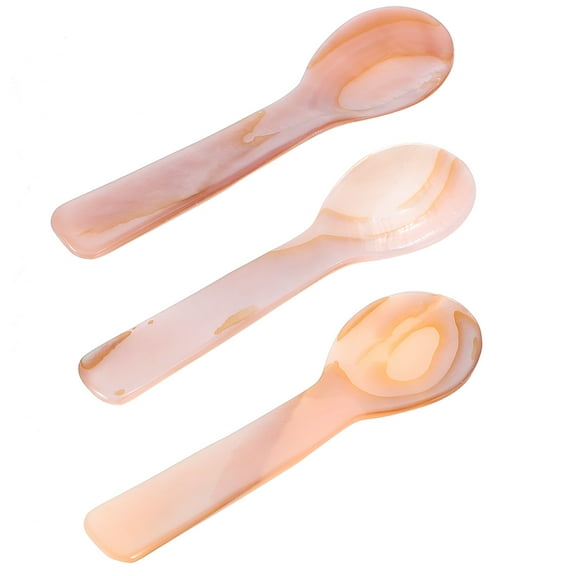 Milisten 3 Pcs Dessert Spoons Cooking Spoon 7.40X2.20X1.00CM