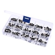 Milisten 300 Pieces Transistor Kit with Box for Electronic Circuit Components
