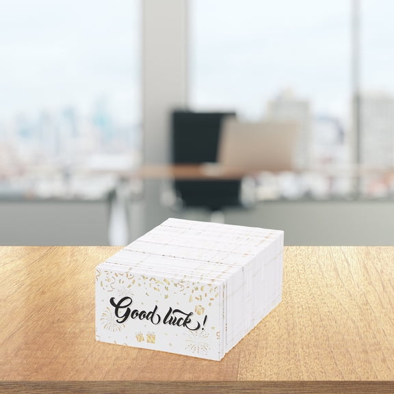 Milisten 300Pcs Versatile Golden Raffle Tickets with Smooth Paper Surface for Party Use