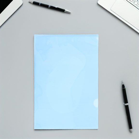 Milisten Plastic L-Shape Paper Organizer Folder A4 31x22cm 30 Pieces