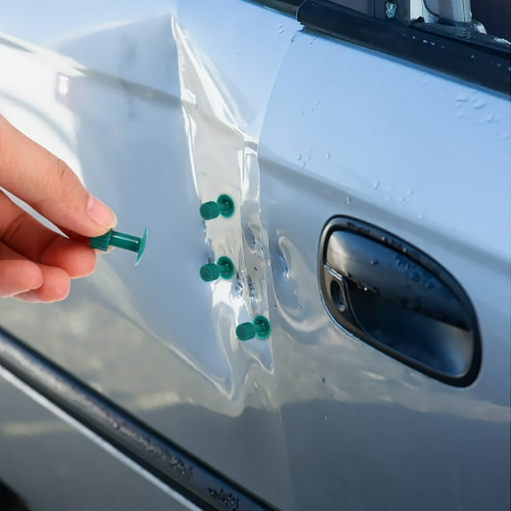 Milisten 30Pcs Dent Repair Tool Kits Plastic Green for Drivers Maintenance