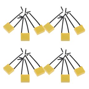 Milisten 30Pcs Electrical Capacitor with Precise Capacitance and Compliance Testing Standards