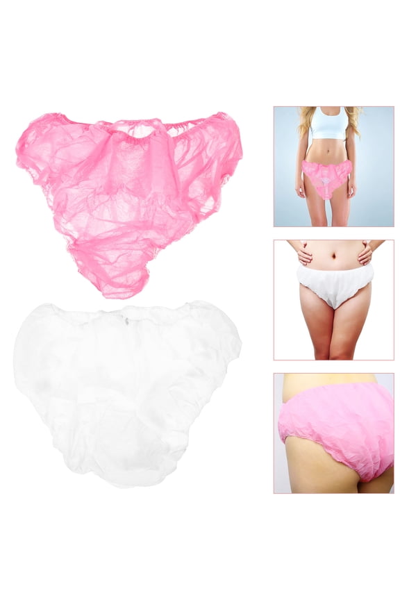 Salon Panties Disposable Underpants Women 30Pcs White Universal Size