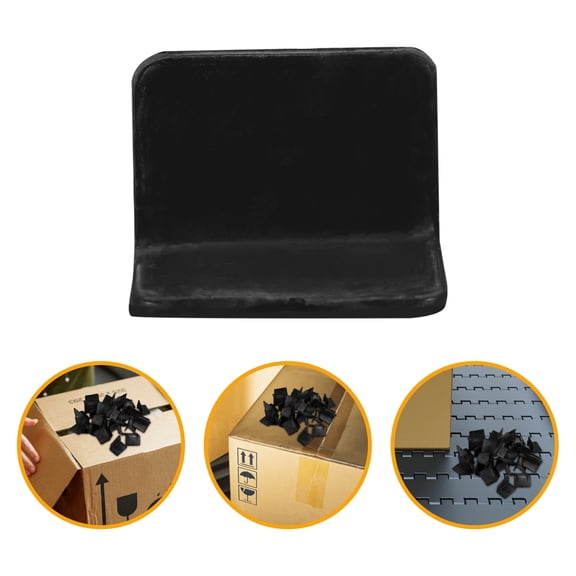 Milisten 30Pcs Packaging Edge Guards Plastic Corner Protectors with Easy Installation and Antislip Stability