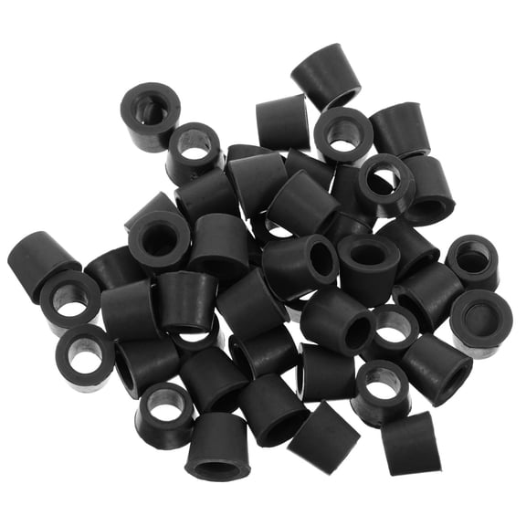 Milisten 30Pcs Quick Coupler Charging Gaskets Black Rubber Sealing Rings for Car Ac Hose Leak Prevention