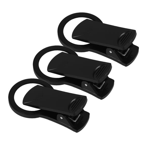 Milisten 3Pcs Wide Angle Lens Clip on for Cellphone Black Dramatic Rounded Images
