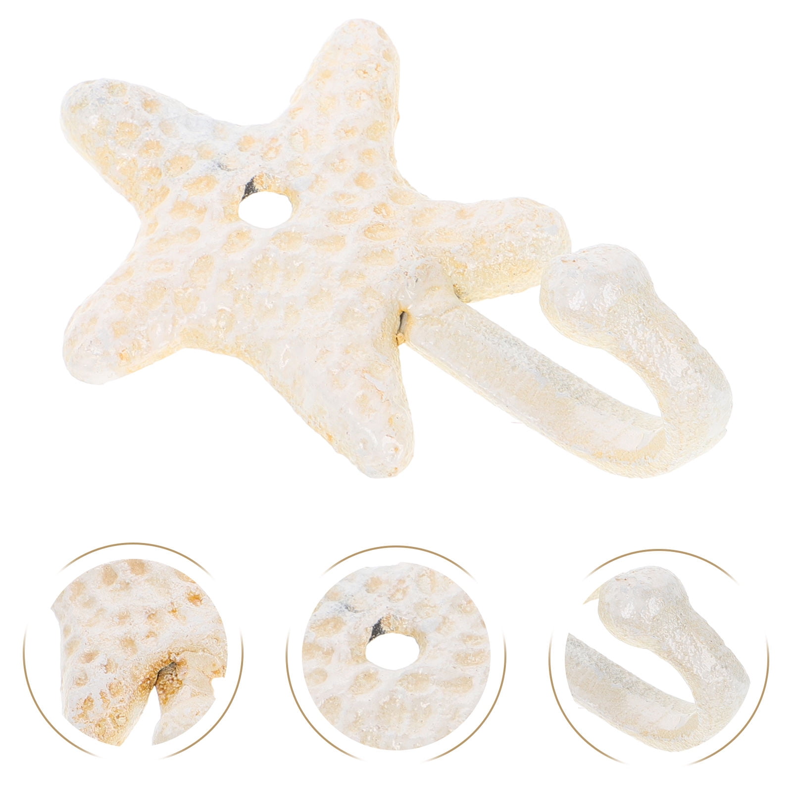 Milisten Metal Vintage Bathroom Hooks Decorative Beige 3Set - Walmart.com