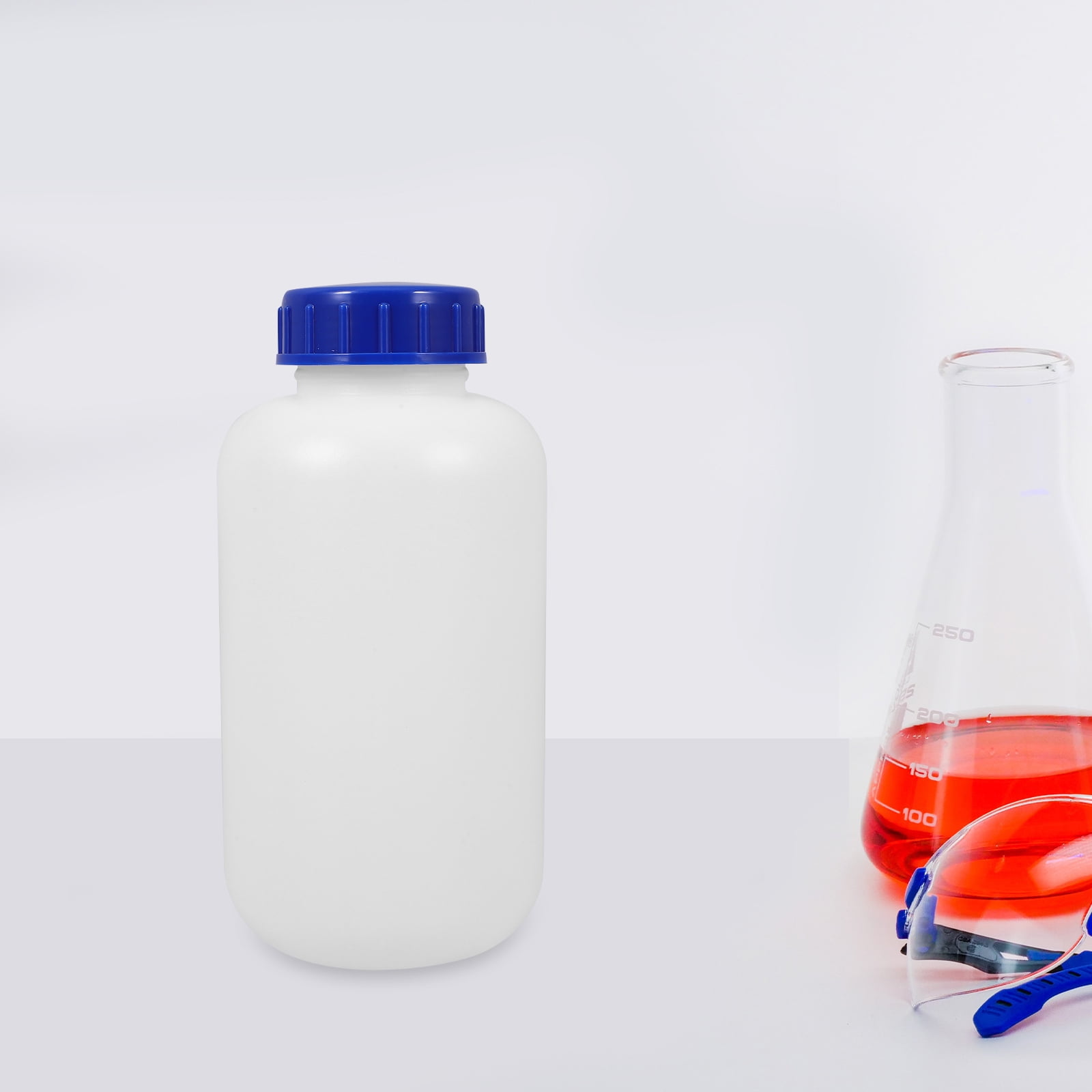 Milisten 3pcs Empty Bottles Reagent Bottles Sample Bottles Laboratory ...