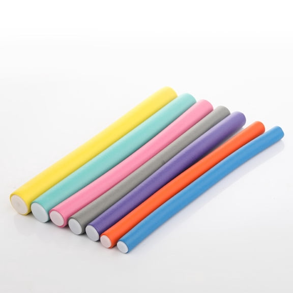 Milisten Hair Curler Rubber, Assorted Color, Perfect for Various Hair Types