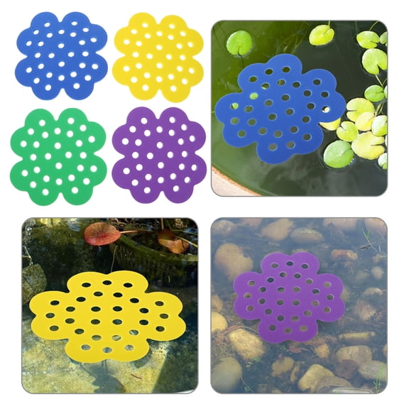 Milisten 4Pcs Floating Bee Waterer Station Assorted Colors for Garden Patio Outdoor Insect Support