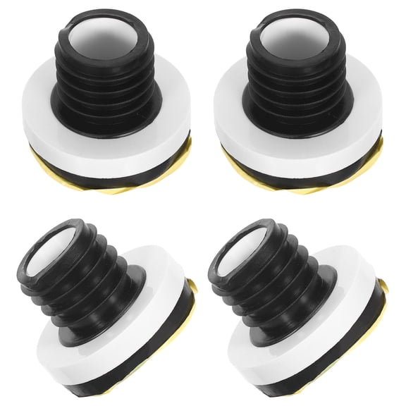 Milisten Plastic Urinal Sealing Gasket 4 Pieces High Efficiency Easy Install Assorted Colors for Bathroom Plumbing