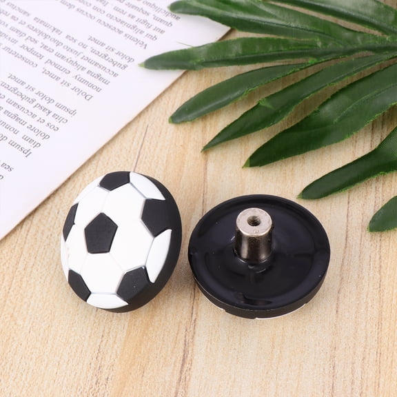 Milisten 4-Pack Kids Room Drawer Knobs Rubber Handles in Assorted Colors, Simple Furniture Wardrobe Grips for Fans and Gear