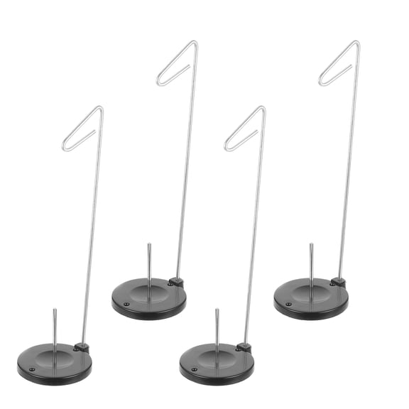 Milisten 4-Pack Plastic Thread Cone Stand with Lightweight Base for Sewing Machines and Crafting