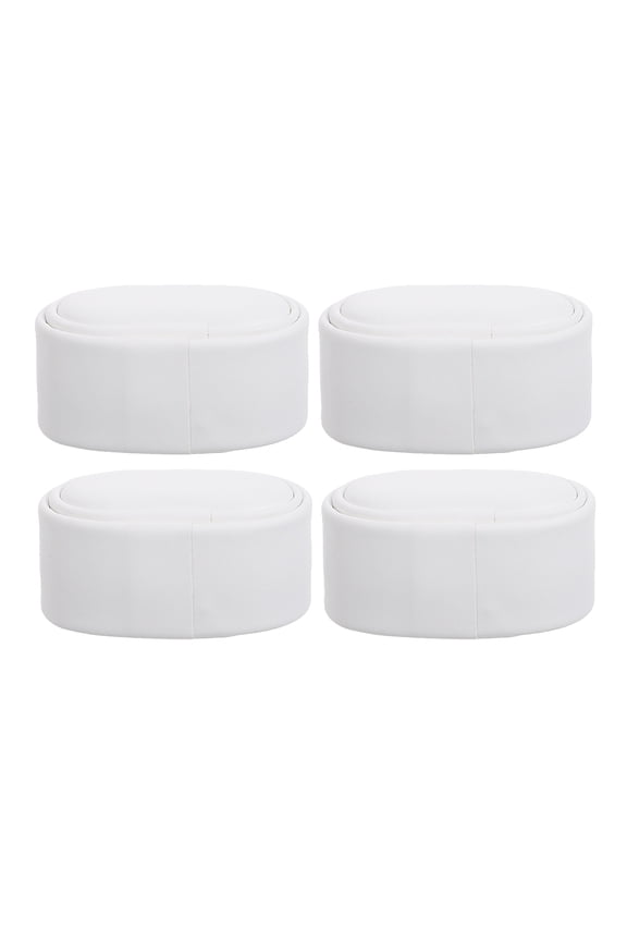 4Pcs Elegant White Watch Cushion Pad for Watch Boxes and Bracelet Display