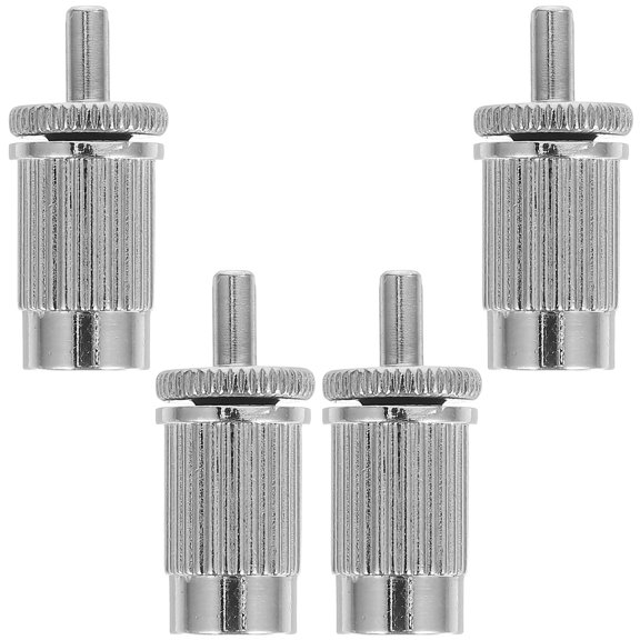 Milisten 4Pcs Metal Guitar Bridge Posts Adjustable Screws for Electric Guitar Tremolo System