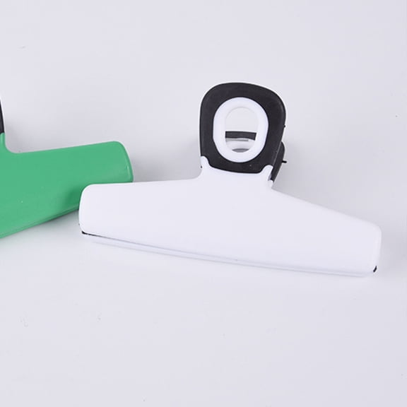 Milisten 4-Pack White Kitchen Bag Clips Strong Food Sealing Clamps for , Potato Chip, and Storage Bags