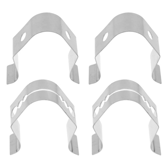 Milisten 4Pcs Thermometer Holder 304 Stainless Steel for Food Thermometer Fixing in Grilling and Baking