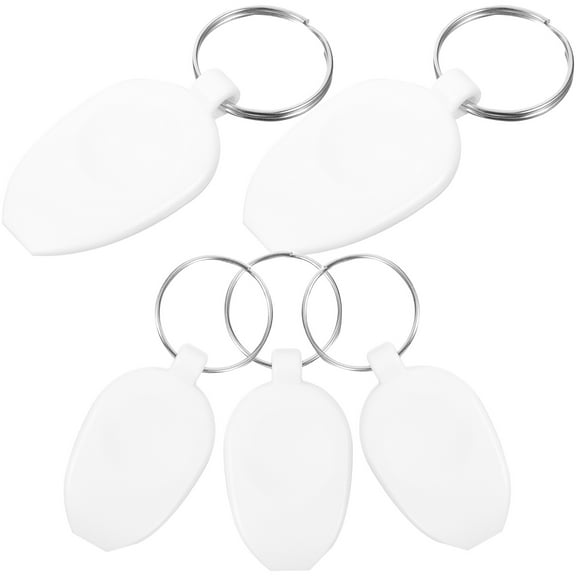 Milisten Scratcher Tool White Plastic 5Pcs 1.8x1x0.2in