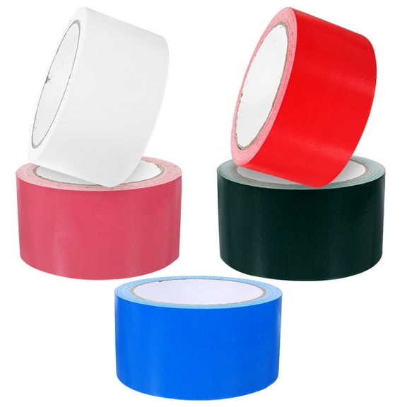 Milisten 5 Rolls Carpet Duct Tapes Single Side Tapes Heavy Duty Duct Tapes for Repair DIY Crafts(10 Meters)