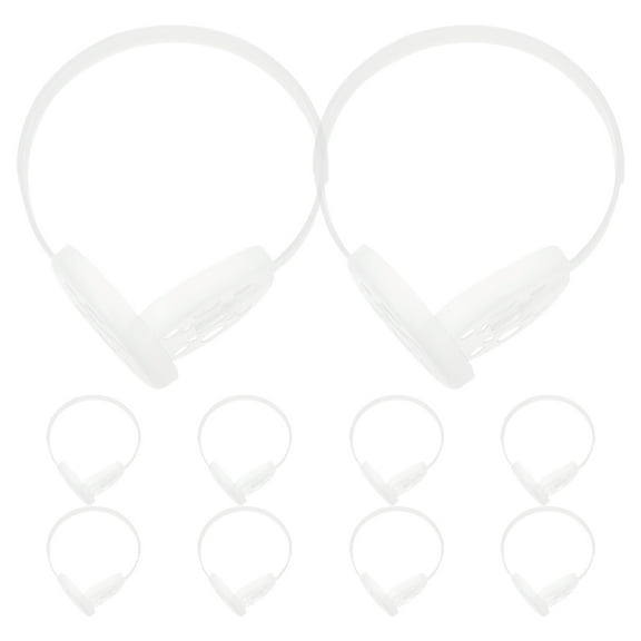 Milisten 5 Sets Earmuff Frame Plastic Wide Frame For Winter Outdoor Activities Earmuffs Accessories