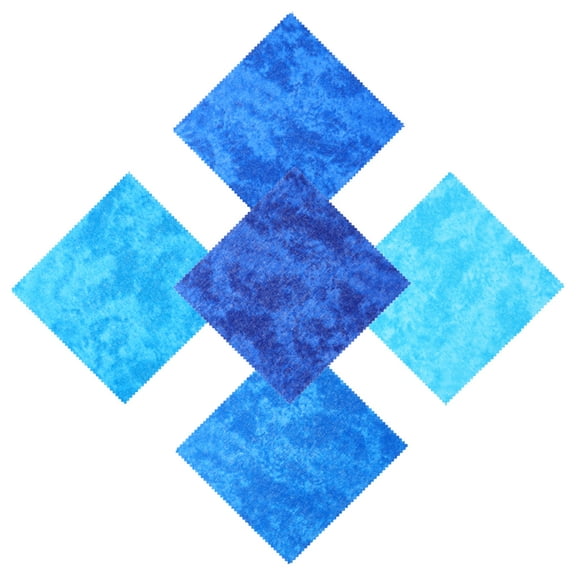 Milisten Cotton Fabric Sheets for Crafting, Sewing, Quilting and Patchwork Projects, 5 Pieces Material