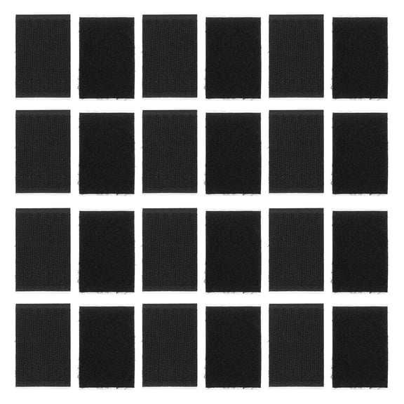 Milisten Self Adhesive Strips for Fixing Carpets Rugs Wall Cables Fishing Rods 50Pairs 6X4X03in