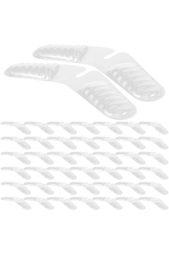 50 Pcs Dress Shirt Collar Inserts Protectors for Mens Shirts Women's Man