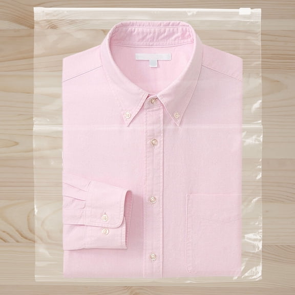 Milisten  50 Pcs Travel Storage Pouch Self Seal Clothes Bags Containers for Laundry