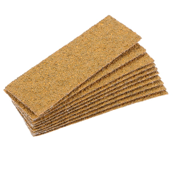 Milisten 50-Pack Sandpaper Sheets for Woodworking, Fine Grinding and Manual Sanding Pads, Sanding Blocks for Wood