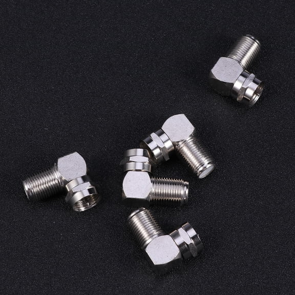 Milisten 5Pack Coaxial Connector Adapter Coaxial Cable Connectors Metal Waterproof Connection