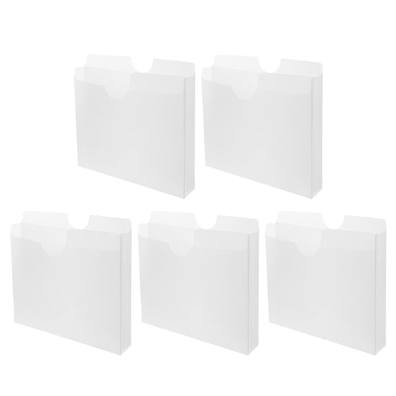 Milisten 5Pcs Closet Folding Board Transparent Lazy Folder for Efficient Clothes Storage
