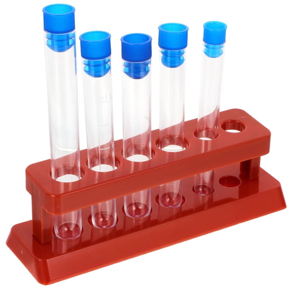 Milisten 5Pcs Clear Test Tubes For Liquid Storage In Scientific Experiments For Researchers
