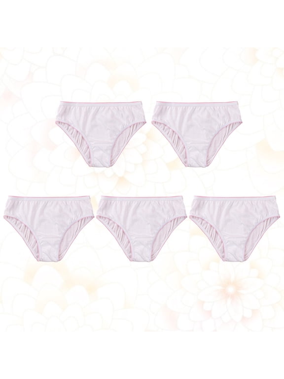 5Pcs Travel Disposable Panties Cotton Fabric Comfortable and Portable