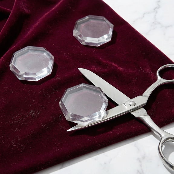 Milisten Ergonomic Glass Pattern Weights for Accurate Sewing and Fabric Cutting 5Pcs