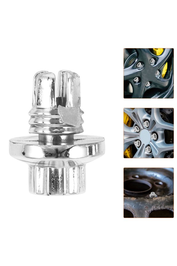 5Pcs Wheel Lug Nuts Steel Decorative Function Car Wheel Hub Decoration