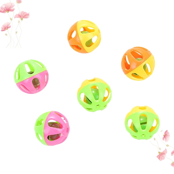 Milisten Interactive Cat Toy 5Pcs Assorted Color Bell Sound for Pet Owners