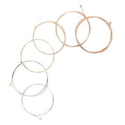Milisten 6Pcs Professional Acoustic Guitar Replacement with Assorted Colors